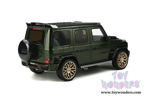GT Spirit - Brabus 700 Widestar Mercedes-Benz G63 AMG (2020, 1/18 scale resin model car, Designo Olive Green Metallic) GT274