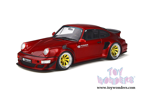 GT Spirit - Porsche Prior Design Custom Widebody Hardtop (1/18 scale resin model car, Red) GT277