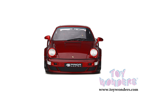 GT Spirit - Porsche Prior Design Custom Widebody Hardtop (1/18 scale resin model car, Red) GT277
