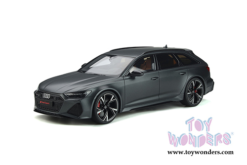 GT Spirit - Audi RS6 Avant C8 Hardtop (2020, 1/18 scale resin model car, Matte Daytona Gray) GT289