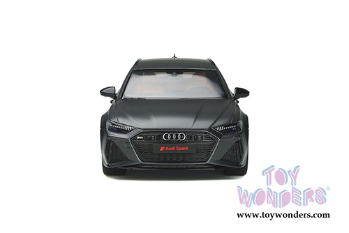 GT Spirit - Audi RS6 Avant C8 Hardtop (2020, 1/18 scale resin model car, Matte Daytona Gray) GT289