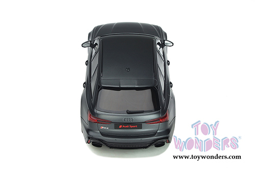 GT Spirit - Audi RS6 Avant C8 Hardtop (2020, 1/18 scale resin model car, Matte Daytona Gray) GT289