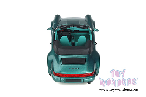 GT Spirit - Porsche 911 (964) Convertible (1992, 1/18 scale resin model car, Wimbledon Green Metallic) GT294