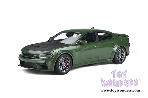 GT Spirit - Dodge Charger SRT Hellcat Hardtop (2020, 1/18 scale resin model car, Green) GT303