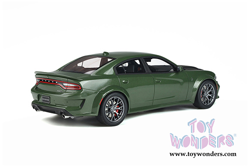 GT Spirit - Dodge Charger SRT Hellcat Hardtop (2020, 1/18 scale resin model car, Green) GT303