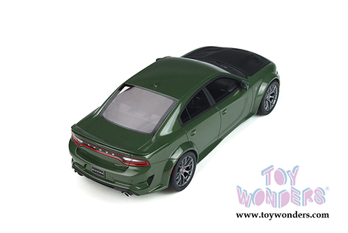 GT Spirit - Dodge Charger SRT Hellcat Hardtop (2020, 1/18 scale resin model car, Green) GT303