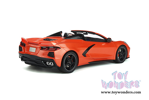 GT Spirit - Chevrolet&reg; Corvette&reg; C8 Cabriolet Hardtop (2020, 1/18 scale resin model car, Sebring Orange) GT309