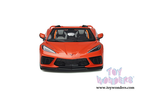 GT Spirit - Chevrolet&reg; Corvette&reg; C8 Cabriolet Hardtop (2020, 1/18 scale resin model car, Sebring Orange) GT309