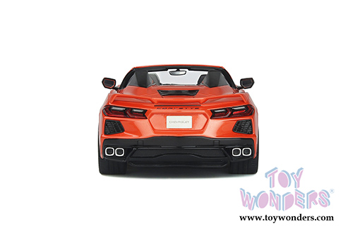 GT Spirit - Chevrolet&reg; Corvette&reg; C8 Cabriolet Hardtop (2020, 1/18 scale resin model car, Sebring Orange) GT309