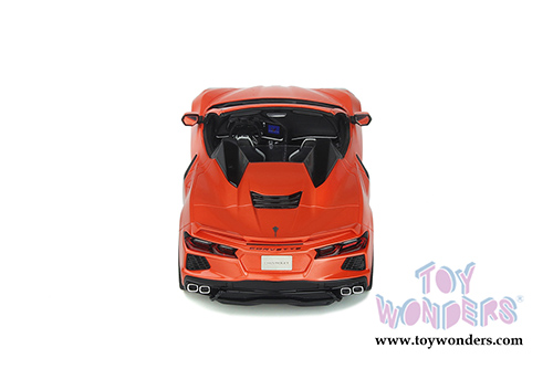GT Spirit - Chevrolet&reg; Corvette&reg; C8 Cabriolet Hardtop (2020, 1/18 scale resin model car, Sebring Orange) GT309