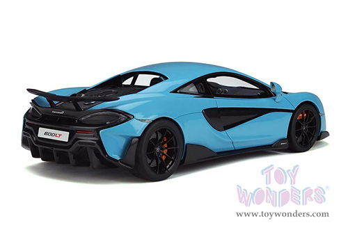 GT Spirit - McLaren 600 LT Hardtop (2018, 1/18 scale resin model car, Curacao Blue) GT310