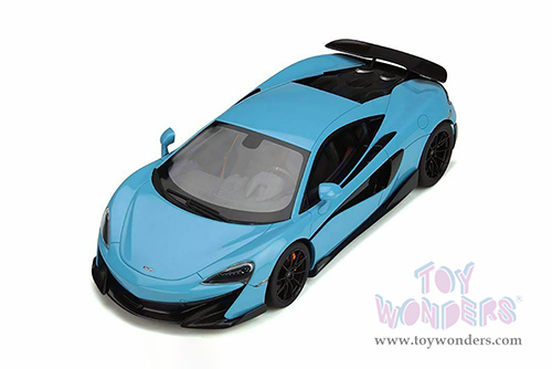 GT Spirit - McLaren 600 LT Hardtop (2018, 1/18 scale resin model car, Curacao Blue) GT310
