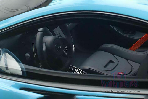 GT Spirit - McLaren 600 LT Hardtop (2018, 1/18 scale resin model car, Curacao Blue) GT310