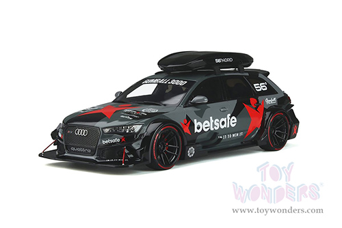 GT Spirit - Audi RS 6 DTM Jon Olsson Hardtop (2005, 1/18 scale resin model car, Gray) GT321