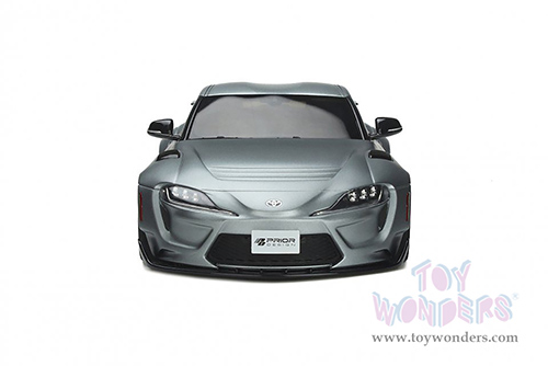 GT Spirit - Toyota Supra GR by Prior Design (2019, 1/18 scale resin model car, Phantom Matte Gray) GT343
