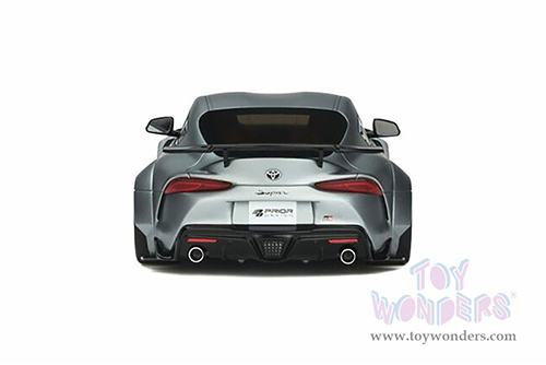 GT Spirit - Toyota Supra GR by Prior Design (2019, 1/18 scale resin model car, Phantom Matte Gray) GT343