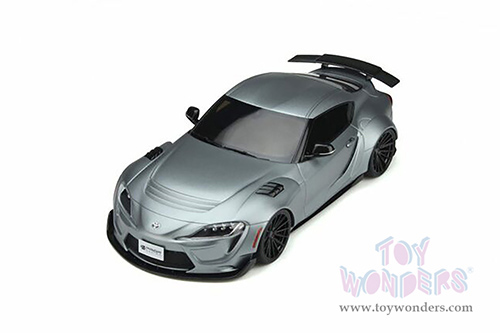GT Spirit - Toyota Supra GR by Prior Design (2019, 1/18 scale resin model car, Phantom Matte Gray) GT343