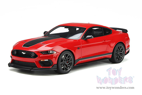 GT Spirit - Ford Mustang Mach 1 (2021, 1/18 scale resin model car, Race Red) GT351
