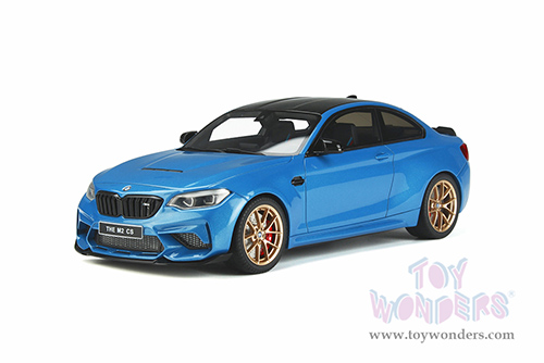 GT Spirit - BMW M2 (F22) CS Hardtop (2019, 1/18 scale resin model car, Misano Blue Metallic) GT353