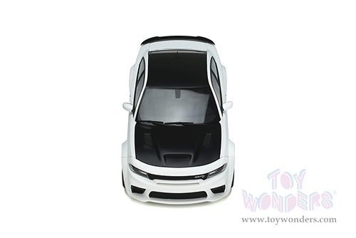 GT Spirit - Dodge Charger SRT Hellcat Redeye Hardtop (2021, 1/18 scale resin model car, White Knuckle/Matte Black) GT357