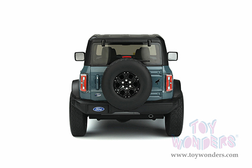 GT Spirit - Ford Bronco First Edition 2 Doors (2021, 1/18 scale resin model car, Area 51 Blue/Black Top) GT359