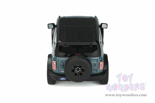 GT Spirit - Ford Bronco First Edition 2 Doors (2021, 1/18 scale resin model car, Area 51 Blue/Black Top) GT359