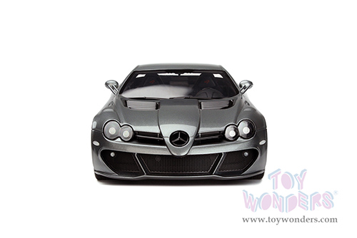 GT Spirit - Mercedes-Benz SLR MSO Edition (2010, 1/18 scale resin model car, Selenite Gray) GT365