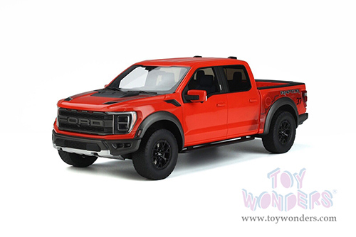 GT Spirit - Ford F150 Raptor Pickup Truck (2022, 1/18 scale resin model car, Code Orange) GT377