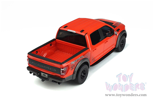GT Spirit - Ford F150 Raptor Pickup Truck (2022, 1/18 scale resin model car, Code Orange) GT377