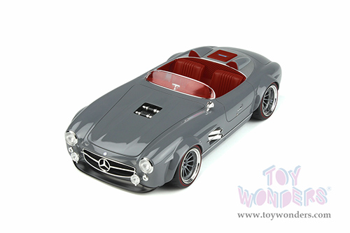 GT Spirit - Mercedes-Benz 300SL S-Klub Speedster by Slang500 and Josibal (2020, 1/18 scale resin model car, Nardo Gray) GT383