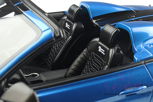 GT Spirit - Shelby® Super Snake Speedster Convertible (2022, 1/18 scale resin model car, Blue) GT398