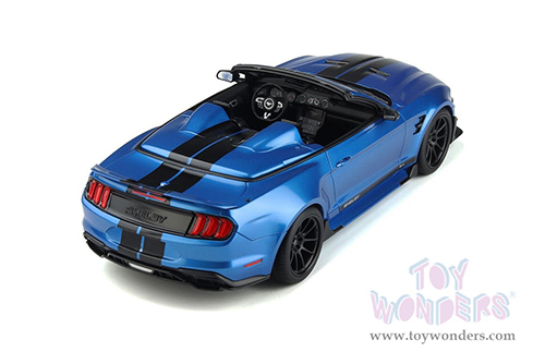 GT Spirit - Shelby® Super Snake Speedster Convertible (2022, 1/18 scale resin model car, Blue) GT398
