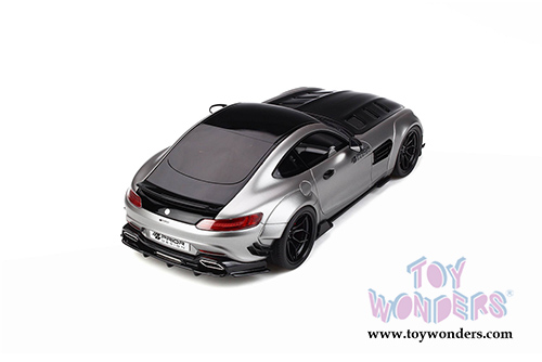 GT Spirit - Mercedes-Benz AMG GT Modified By Prior Design (2015, 1/18 scale resin model car, Satin Silver) GT723