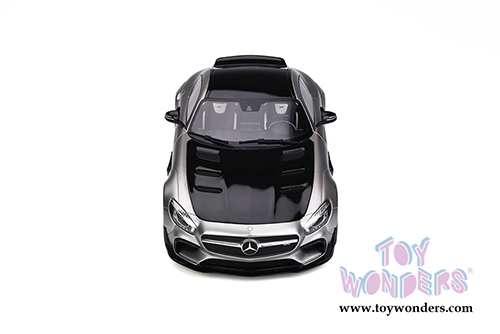 GT Spirit - Mercedes-Benz AMG GT Modified By Prior Design (2015, 1/18 scale resin model car, Satin Silver) GT723