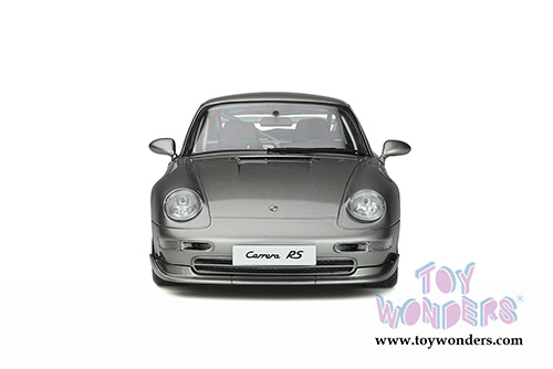 GT Spirit - Porsche 911 Carrera RS Club Sport (1995, 1/18 scale resin model car, Arctic Silver) GT739