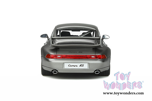 GT Spirit - Porsche 911 Carrera RS Club Sport (1995, 1/18 scale resin model car, Arctic Silver) GT739