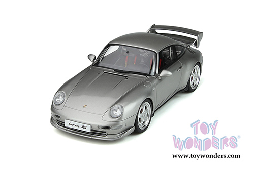 GT Spirit - Porsche 911 Carrera RS Club Sport (1995, 1/18 scale resin model car, Arctic Silver) GT739