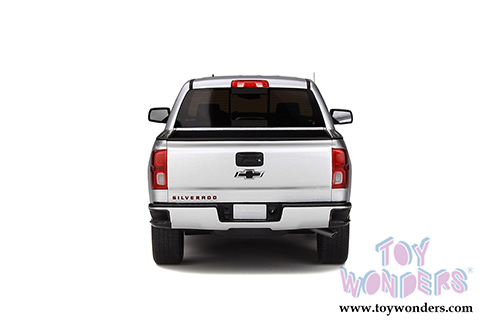 GT Spirit - Chevrolet&reg; Silverado Pickup Truck Redline Edition (2018, 1/18 scale resin model car, Silver Ice Metallic) GT785