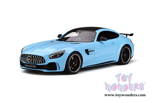 GT Spirit - Mercedes-Benz Amg Gt-R (2019, 1/18 scale resin model car, Iite Blue/Black) GT787
