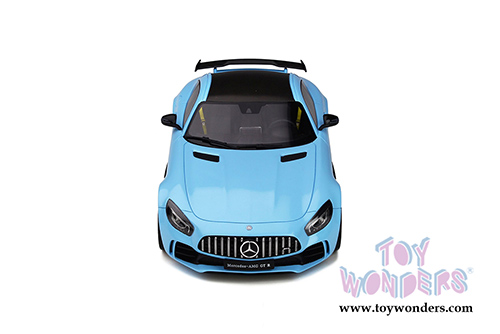 GT Spirit - Mercedes-Benz Amg Gt-R (2019, 1/18 scale resin model car, Iite Blue/Black) GT787