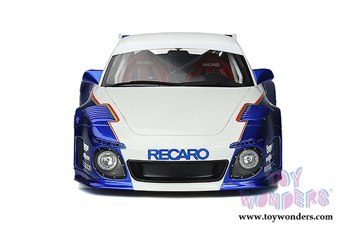 GT Spirit - Porsche 911 997 Old & New Body kit #1 Hardtop (1992, 1/18 scale resin model car, White/Blue) GT797