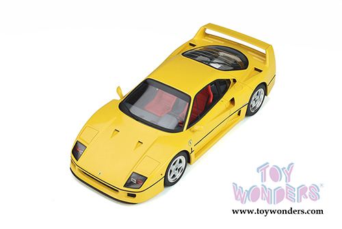GT Spirit - Ferrari F40 Hardtop (1987, 1/18 scale resin model car, Yellow) GT839