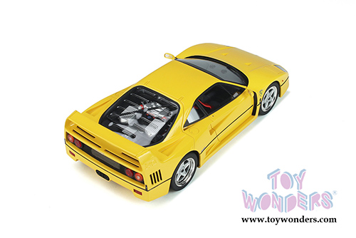 GT Spirit - Ferrari F40 Hardtop (1987, 1/18 scale resin model car, Yellow) GT839