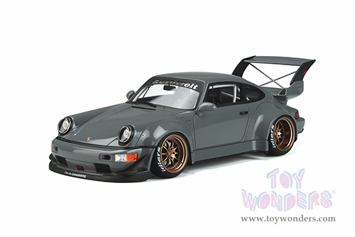 GT Spirit - Porsche 911 RWB Body Kit Akiba (2018, 1/18 scale resin model car, Gray) GT840