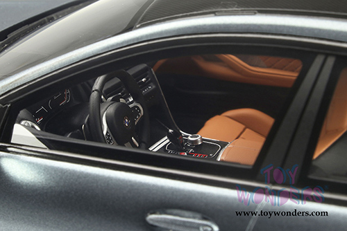 GT Spirit - BMW M8 Gran Coupe Competition Hardtop (2020, 1/18 scale resin model car, Frozen Bluestone Metallic) GT846