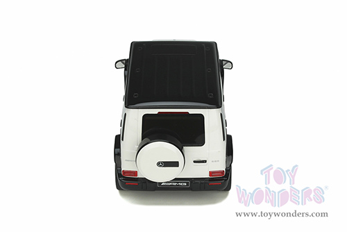 GT Spirit - Mercedes-Benz AMG G63 (2019, 1/18 scale resin model car, Polar White) GT848