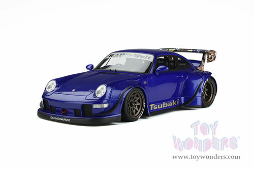 GT Spirit - Porsche 911 RWB Body Kit Tsubaki (2019, 1/18 scale resin model car, Dark Blue) GT857