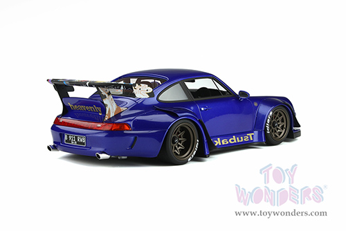 GT Spirit - Porsche 911 RWB Body Kit Tsubaki (2019, 1/18 scale resin model car, Dark Blue) GT857
