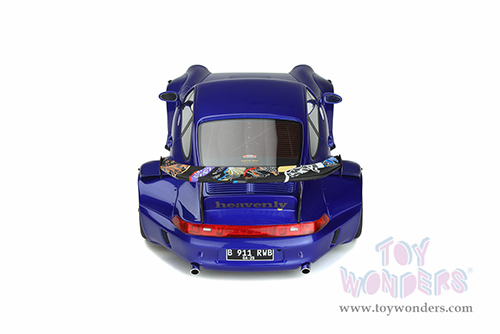 GT Spirit - Porsche 911 RWB Body Kit Tsubaki (2019, 1/18 scale resin model car, Dark Blue) GT857