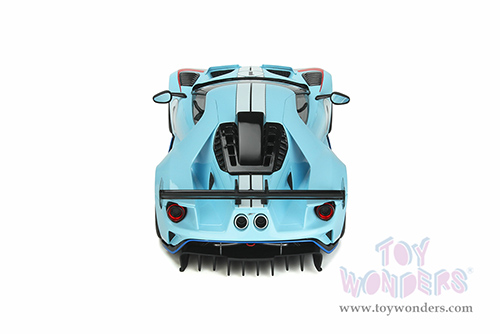 GT Spirit - Ford GT MK II #1 Heritage Edition (2021, 1/18 scale resin model car, Blue/Orange) GT867